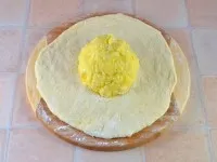 Oszét piték sajttal és burgonyával