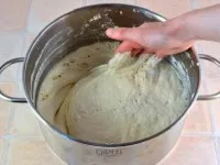 Oszét piték sajttal és burgonyával