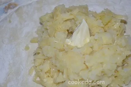 Oszét piték sajttal és burgonyával