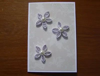 Quilling esküvőre