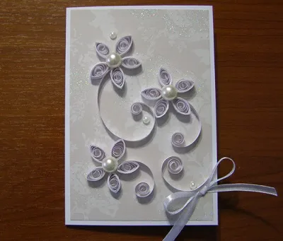 Quilling esküvőre