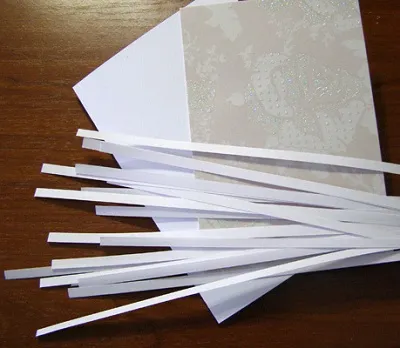 Quilling esküvőre