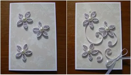 Quilling esküvőre