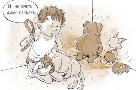 Hogyan verte gyermekek öv