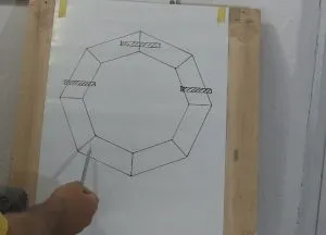 Padló állványok a virágok saját kezűleg
