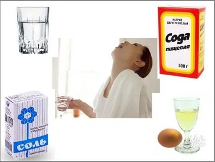 Mint szódás öblítő torok