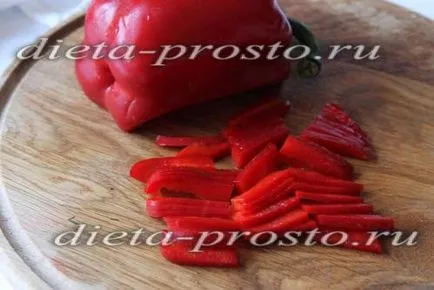 Saláta paradicsom és uborka paprika