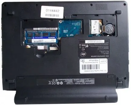 laptop belsejében
