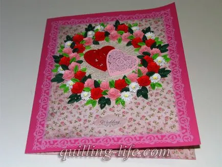 Quilling esküvőre Quilling esküvőre