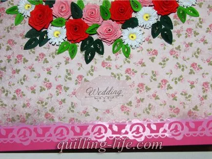 Quilling esküvőre Quilling esküvőre