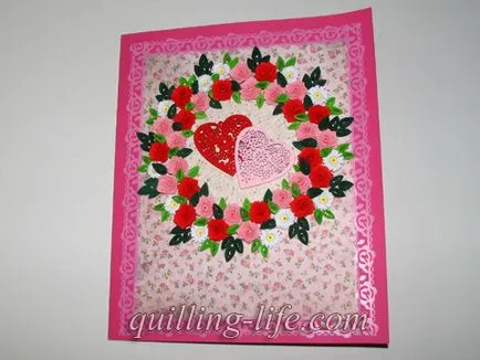 Quilling esküvőre Quilling esküvőre