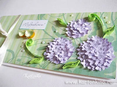 Quilling esküvőre