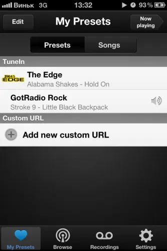 TuneIn Radio azt TuneIn Radio azt