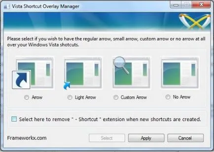 Vista Shortcut Manager azt Vista Shortcut Manager azt