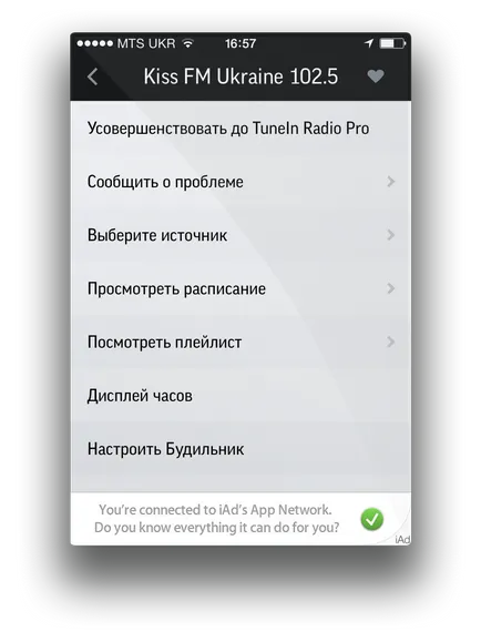 TuneIn Radio azt