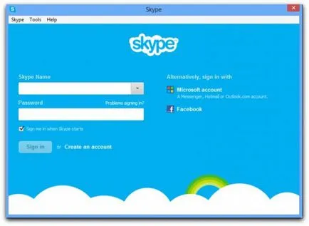 Hiba a Skype is