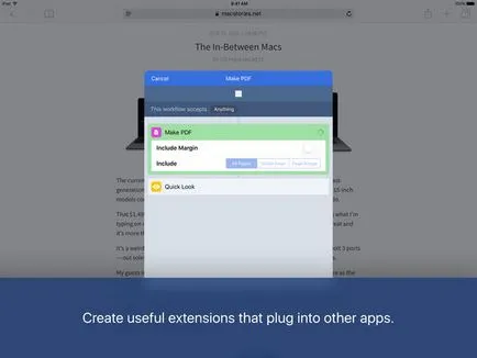 11 Alkalmazások produktív munka ipad