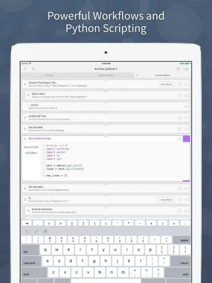 11 Alkalmazások produktív munka ipad