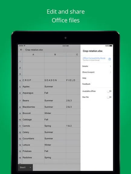 11 Alkalmazások produktív munka ipad