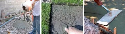Betonozás a pálya a ház a kertben, töltő szakaszában saját kezűleg, fotó utasítás (betonozása a pálya) Betonozás a pálya a ház a kertben, töltő szakaszában saját kezűleg, fotó útmutató