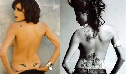 Mik tetoválás Angelina Jolie