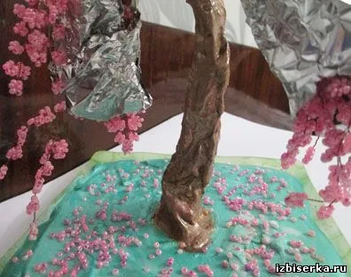 Cherry fa gyöngyök, gyöngyös fák (például gallyakból gyöngyök) Cherry fa gyöngyök, gyöngy fák