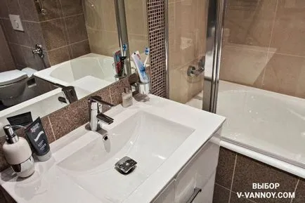 Tervezz egy kis fürdőszoba (82 kép valódi belső)