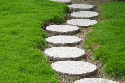Utak a kertben a cement kezét hogyan bebetonozott fotó