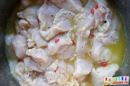 Fajitas csirkés (fotó-recept) (bors olívaolaj) Fajitas csirkés (fotó-recept)