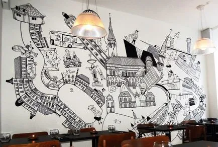 Mural-stílusú festmények, jelenetek és tervezési szabályok (kép háttérképek) Mural-stílusú festmények, jelenetek és tervezési szabályok