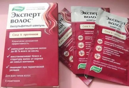 Hair szakértő Evalar alapok, valódi cselekvés (haj szakértői vélemény.) Hair szakértő Evalar alapok, igazi akció