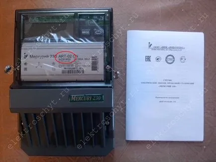 Fogyasztásmérő egy lakás vagy ház
