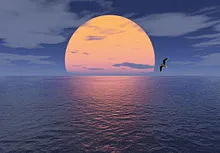 Horizon, láthatár nézet