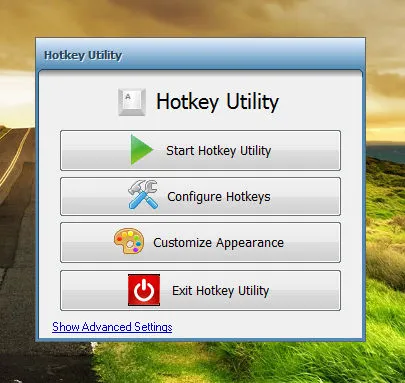 Billentyű segédprogramot, amely ezt a programot, és hogy szükséges-e