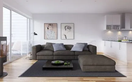 Élet egy minimalista stílusban - 70 fotó kialakítási lehetőségek