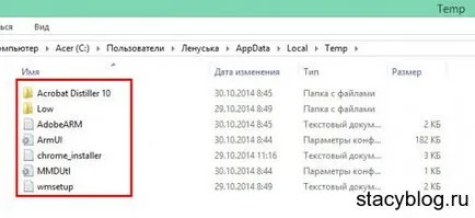 Mi egy mappát AppData