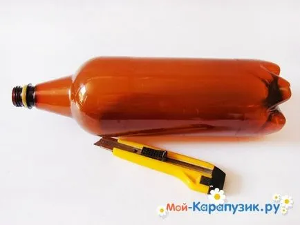 Hogyan, hogy a tenyér egy műanyag palack
