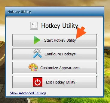 Billentyű segédprogramot, amely ezt a programot, és hogy szükséges-e