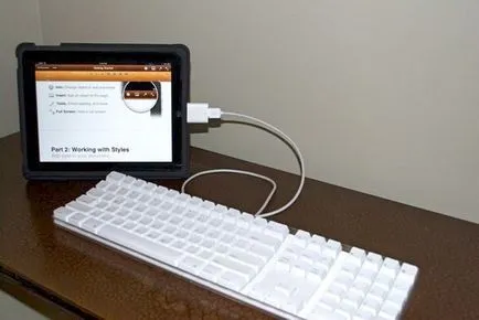 USB flash meghajtó, és más USB-leves csatlakozni ipad