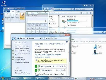 Milyen gyorsan minimalizálni az összes ablakot és windows xp 7