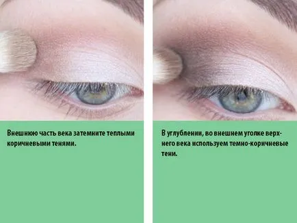 Milyen szép, hogy ki szemhéjpúder Photo lépésről lépésre