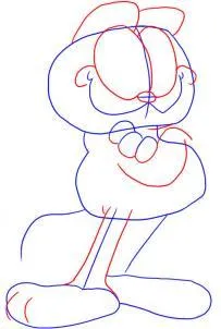 Hogyan kell felhívni a macska Garfield ceruza szakaszában (cat) Hogyan kell felhívni a macska Garfield ceruza szakaszaiban