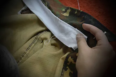 Hogyan szegély undercollar