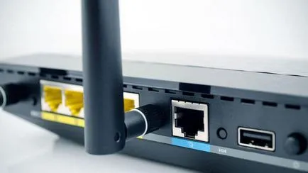 Hogyan kell csatlakoztatni a modemet a router folyamat 2