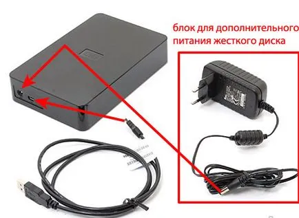 Hogyan lehet csatlakozni egy külső merevlemezre USB