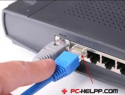 Hogyan lehet csatlakozni a PC-t a router