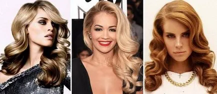 Hogyan szél a haját hajcsavaró 10 változatok (fotó)