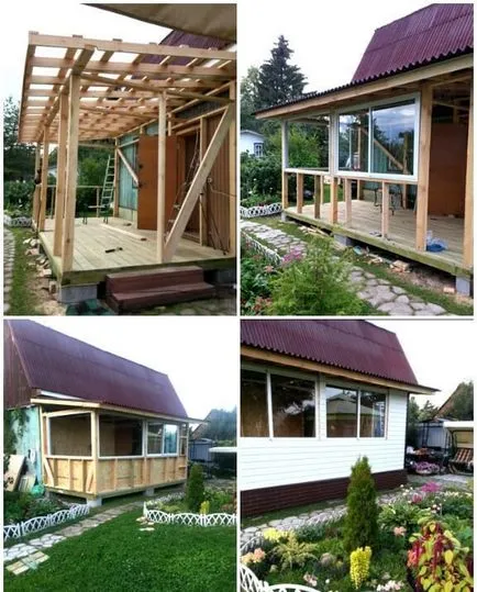 Hogyan építsünk egy veranda
