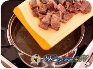 Hogyan készítsünk Red borscs recept saját kezűleg fényképpel (kéz) Hogyan készítsünk Red borscs recept saját kezű fotó