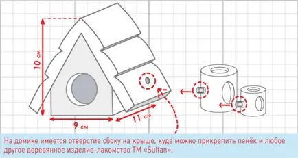Hogyan készítsünk egy fa kunyhóban Csincsilla kezével (kéz) Hogyan készítsünk egy fa kunyhóban Csincsilla kezével